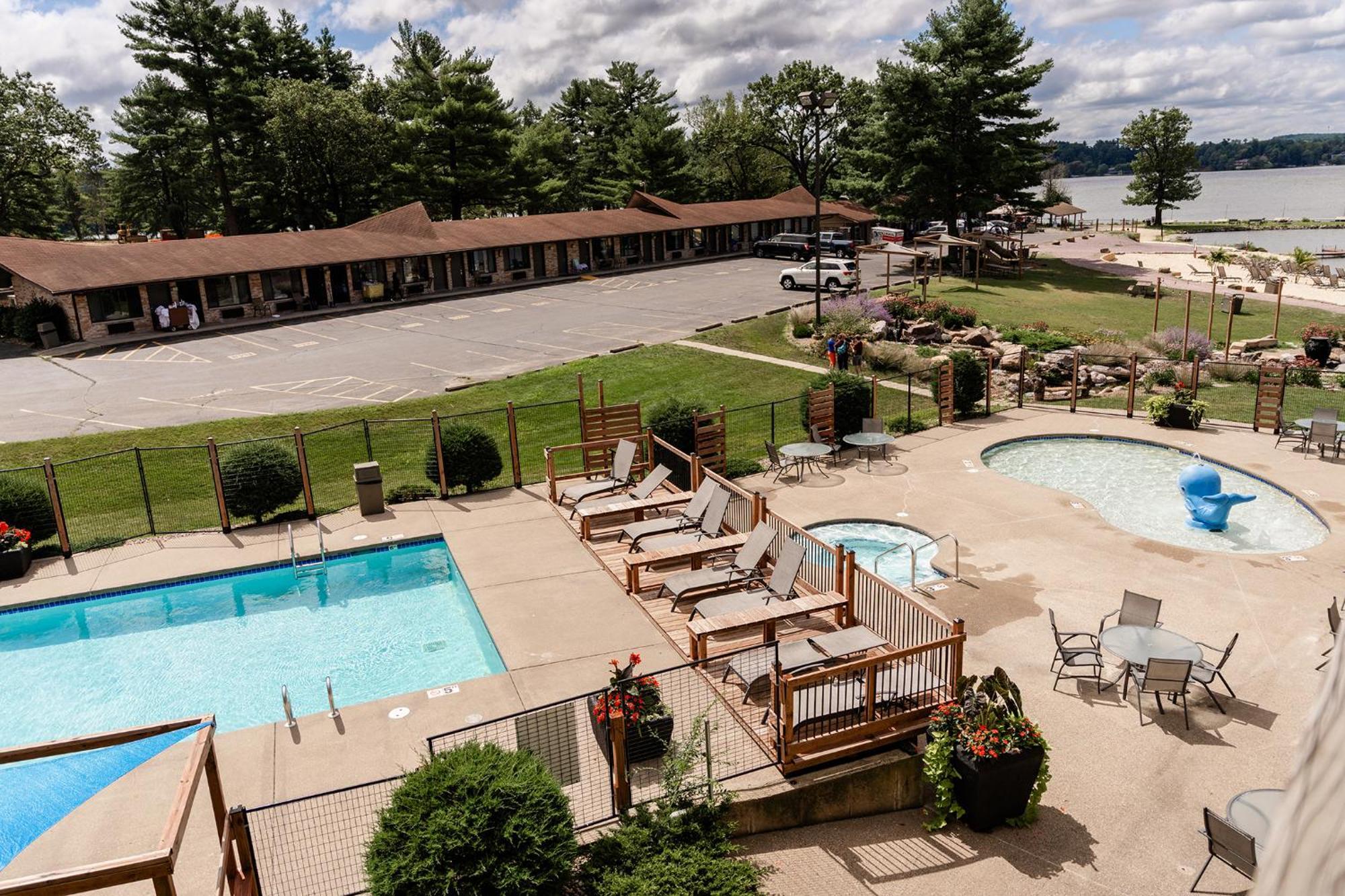 Aloha Beach Resort Lake Delton Exterior foto
